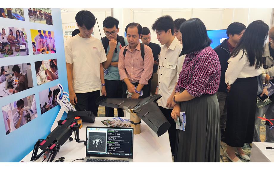 Trường Đại học Thủ Dầu Một giới thiệu sản phẩm khoa học, công nghệ tại iTECH EXPO 2026